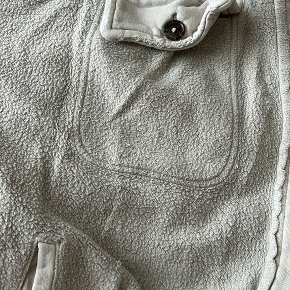 Free People Beige Oversized Jacket - Picture 7 of 8